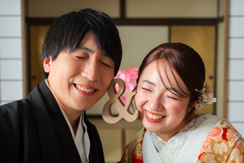 小物で賑やかに！屋内庭園撮影