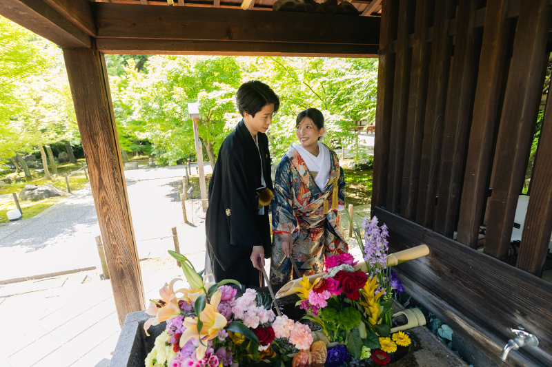 二つの寺院を巡る一日