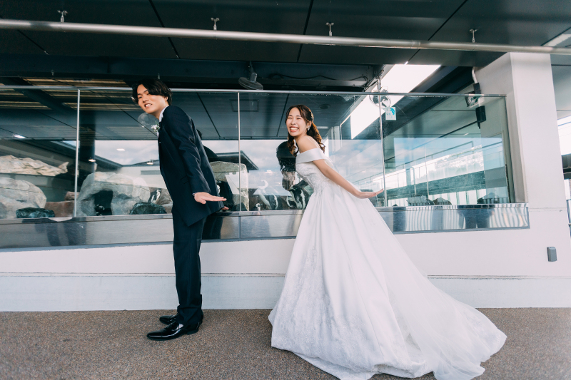 二人きりの水族館Wedding