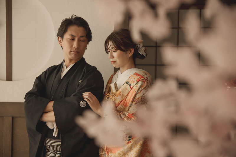 洋和のスタジオ撮影