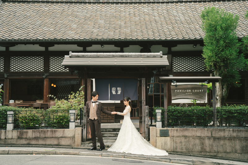 京都の有形文化財の挙式会場をお借りしてのフォトウェディングができちゃいます！