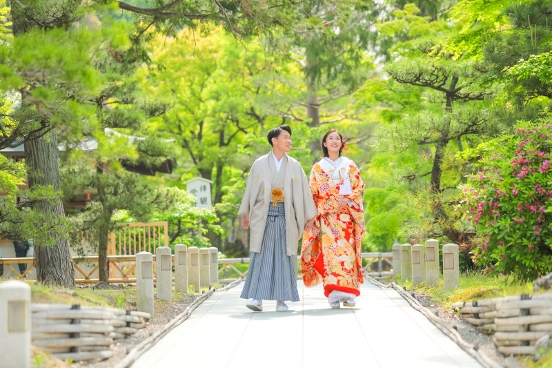 京都の新緑ロケの季節です。