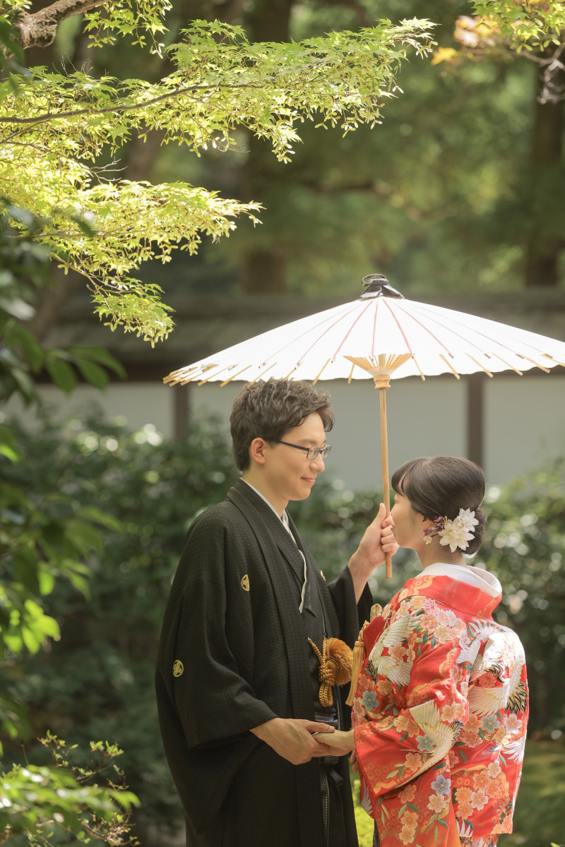 真夏の泉涌寺ロケーション+洋装ハウススタジオ