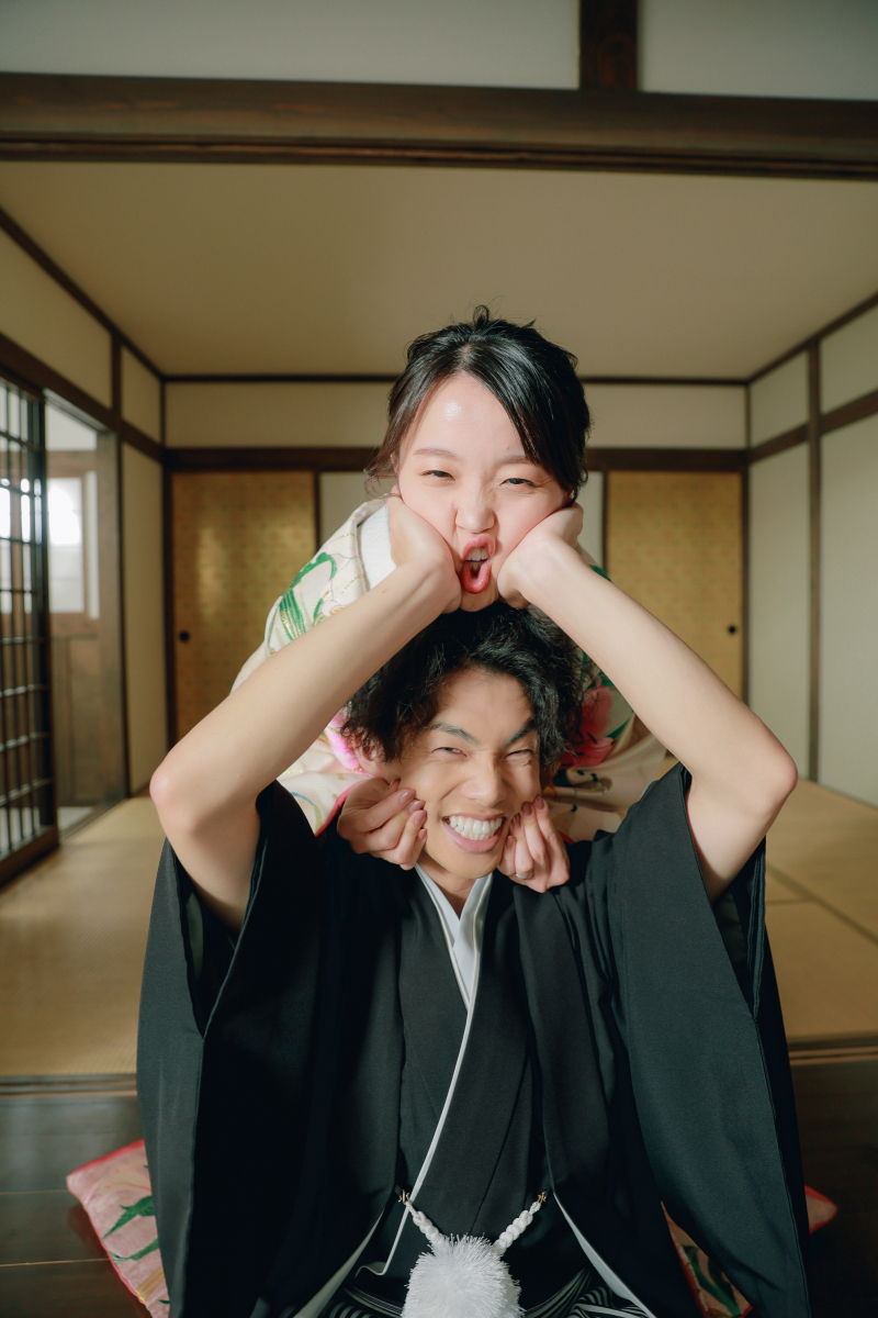 【屋内庭園】でたくさんはしゃいでお二人らしい撮影を♪
