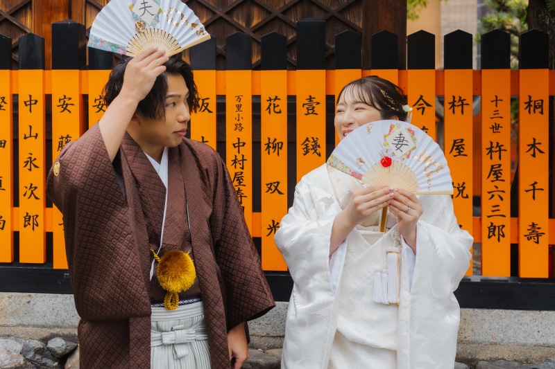 小物を使ってお二人だけのお写真を♪