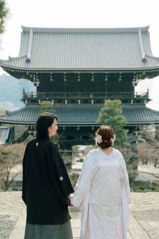 冬の金戒光明寺ロケーション