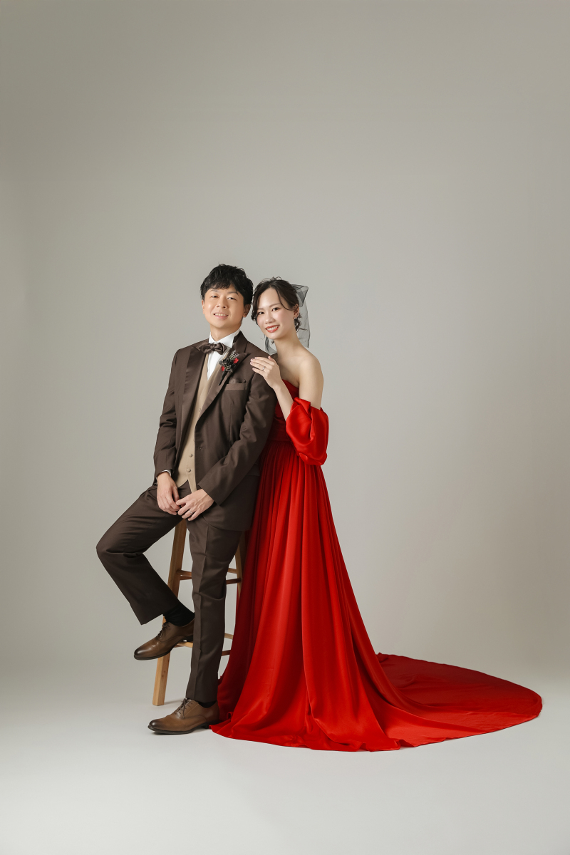 ２点のドレスをスタジオで！