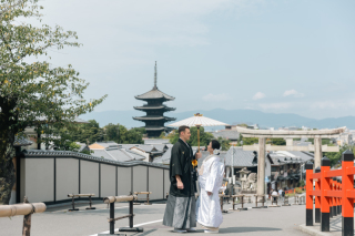 「八坂」で和装ロケーション^^