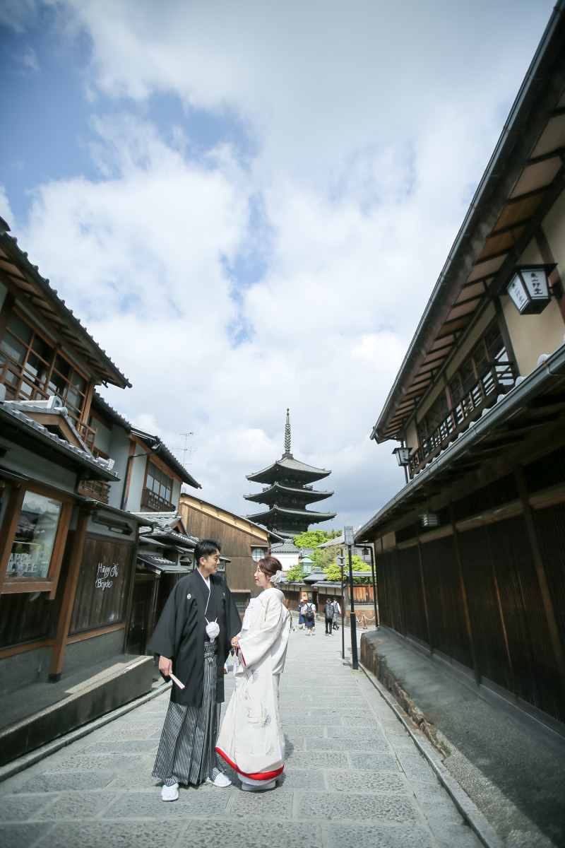 夏ロケ【八坂の塔】