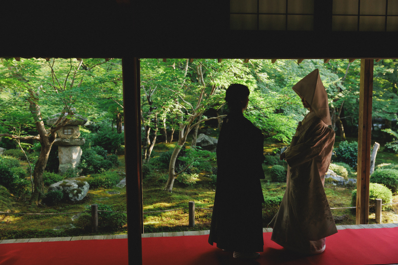 圓光寺での美しいひとときを
