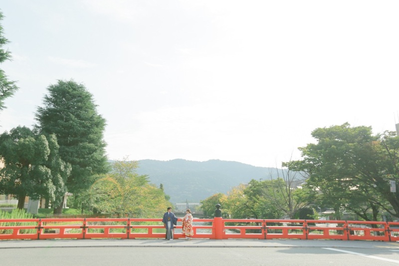 平安神宮で楽しさいっぱいの前撮り撮影!