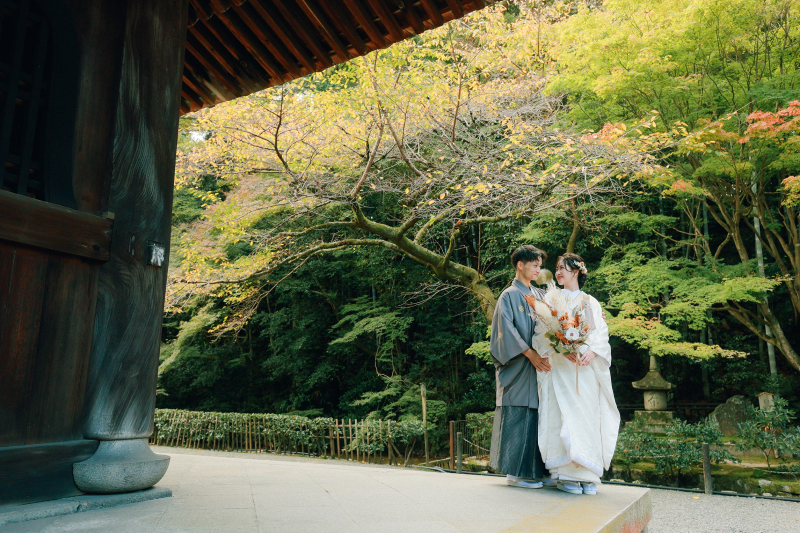 紅葉が美しい泉涌寺です。