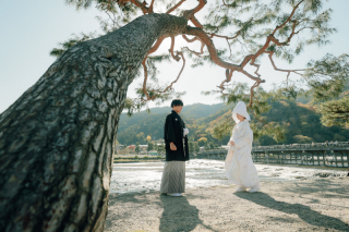 嵐山で紡ぐふたりの物語