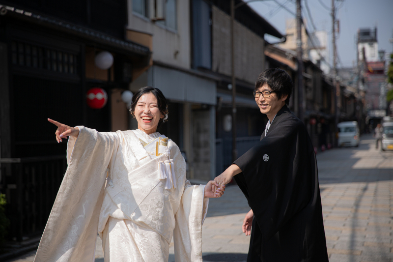 和装で楽しむ京の街