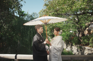 白無垢と色打ち　和を着こなす1日