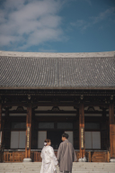 仏前で誓う二人の気持ち