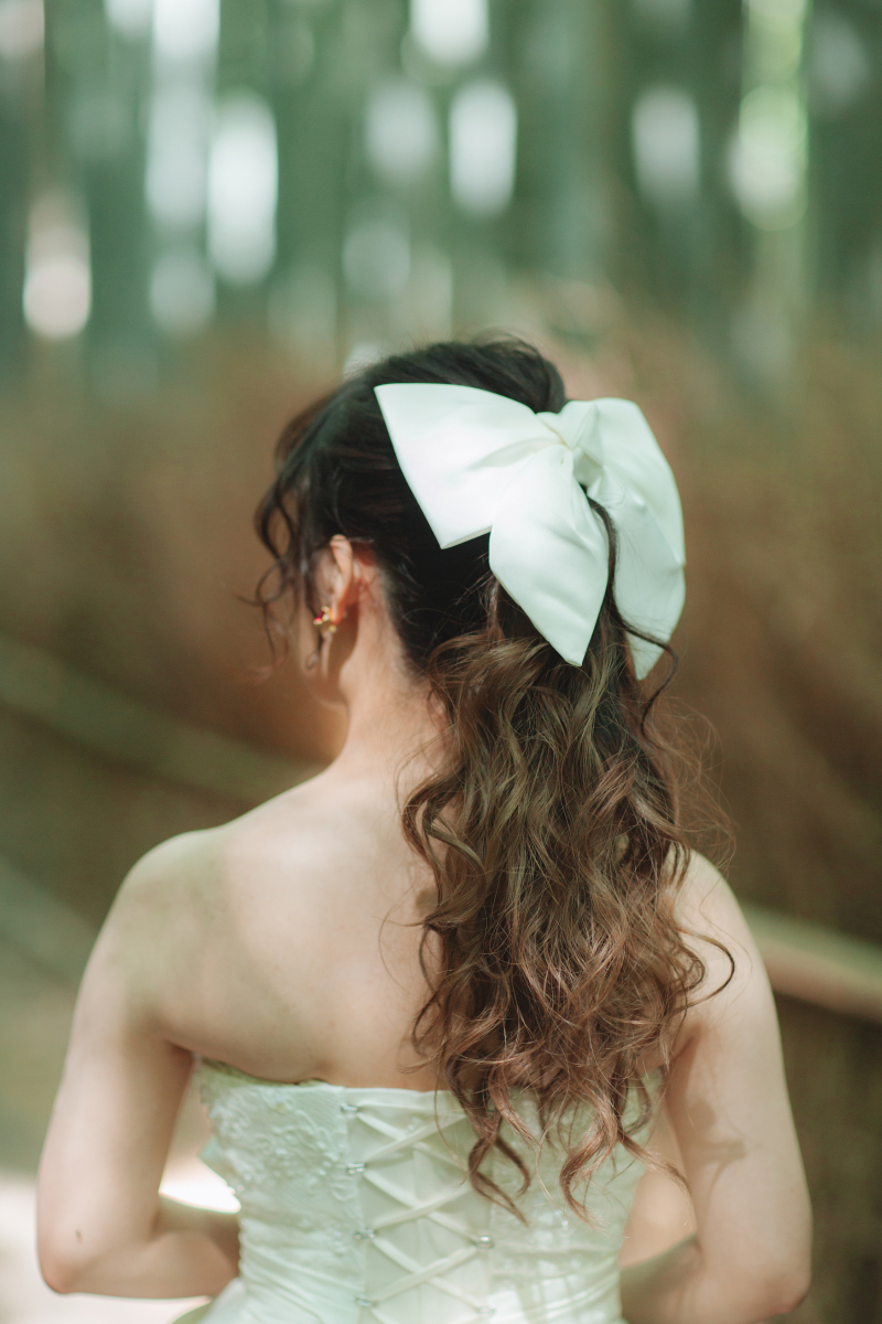 簡単ヘアチェンジ!