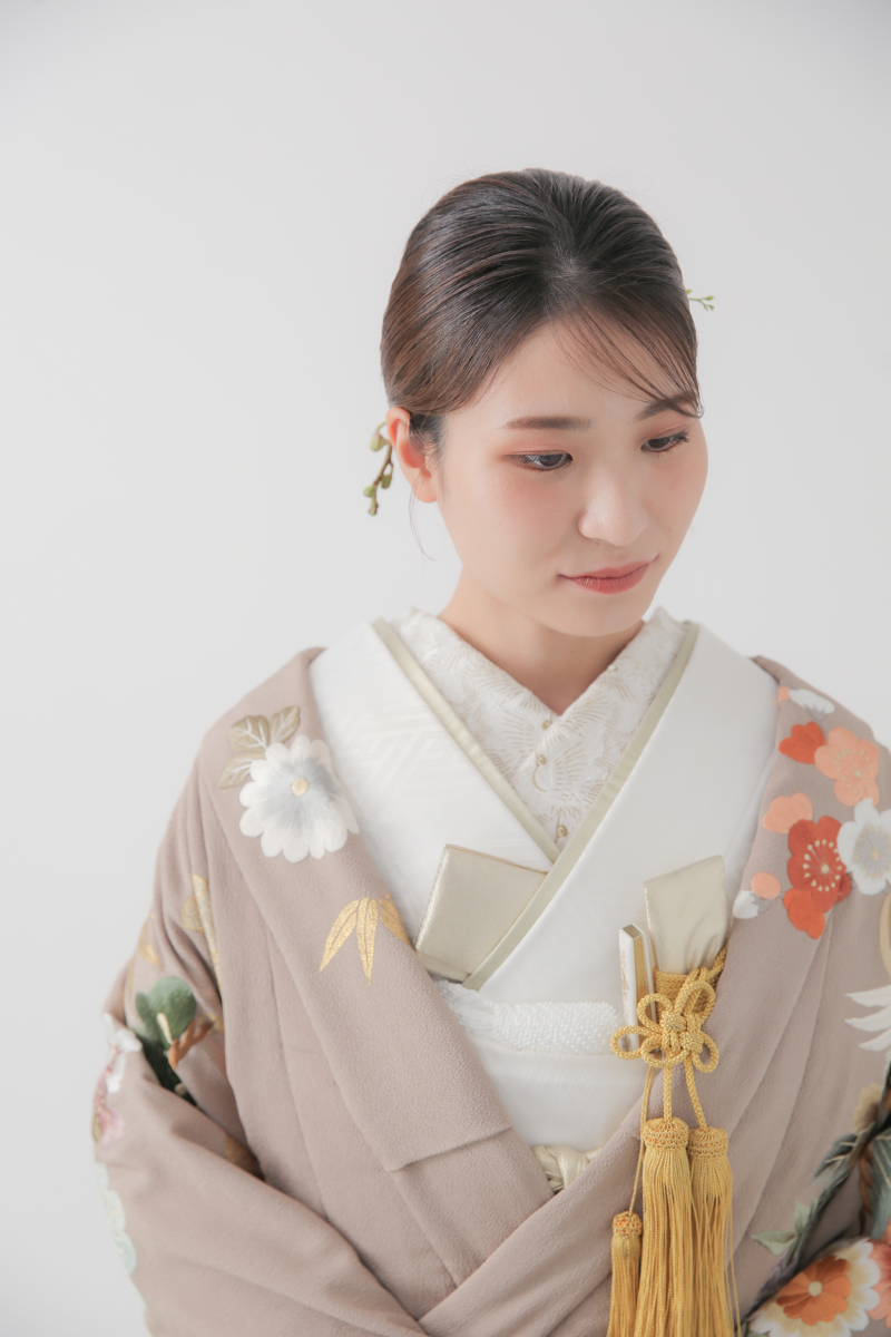 華やかつるっとシニヨン