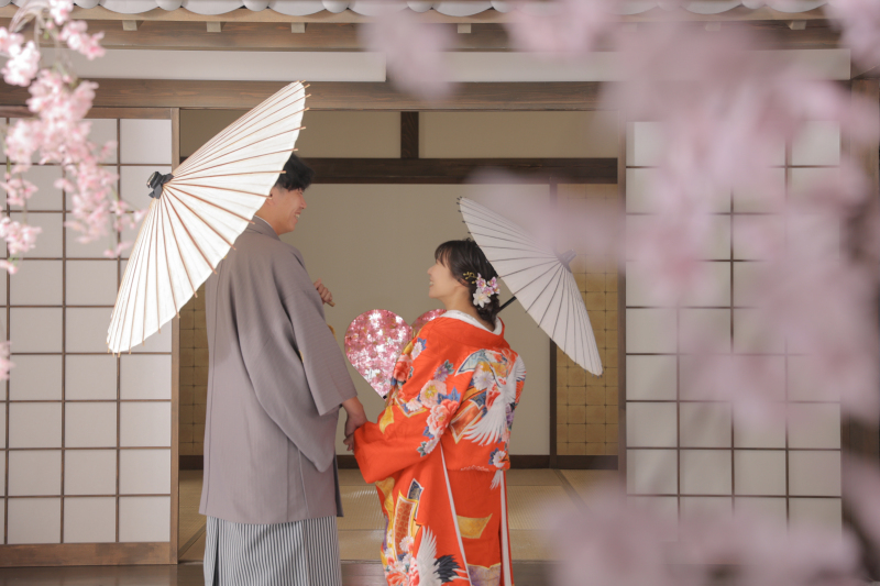 洋装スタジオ✖️屋内庭園で、贅沢プラン♪
