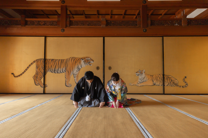 お二人のこだわりが詰まった「金戒光明寺」