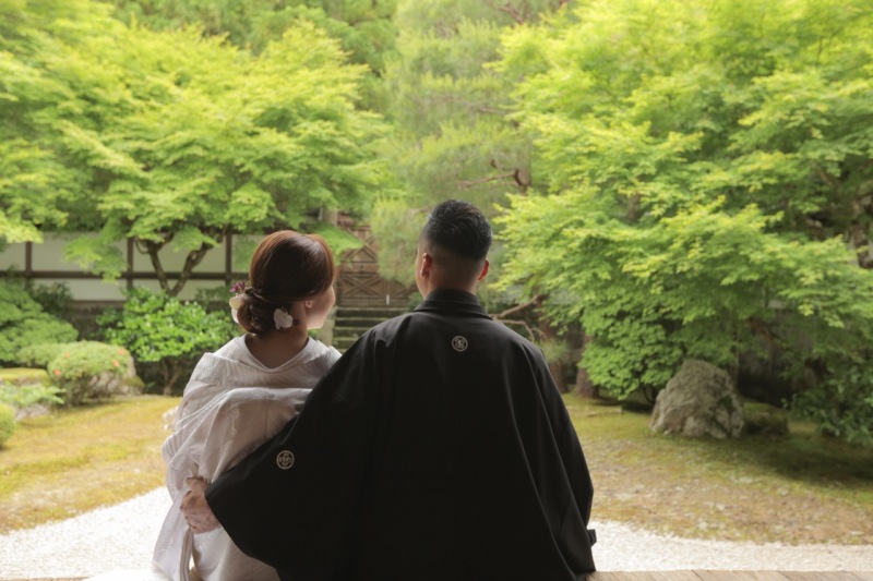 泉涌寺と新緑