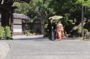 夏の和装ロケーション