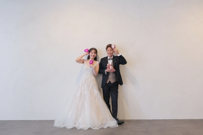 スタジオでお子様と一緒に