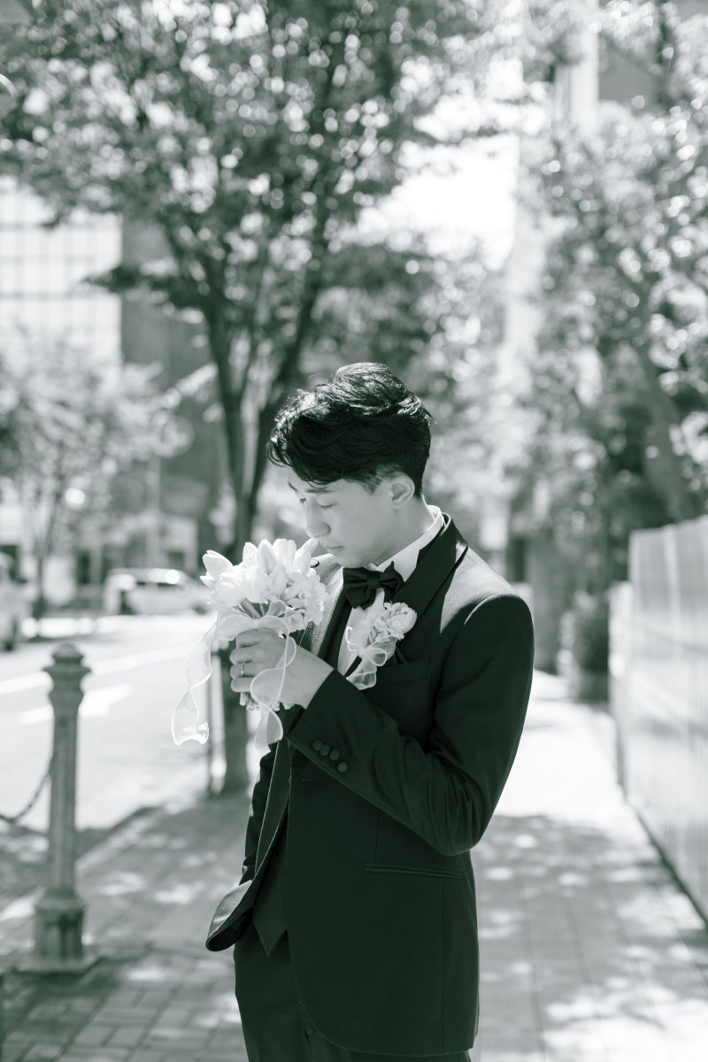 新郎様ソロカット