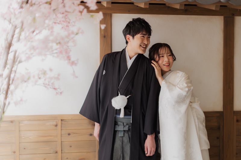 白無垢で華やかに♪