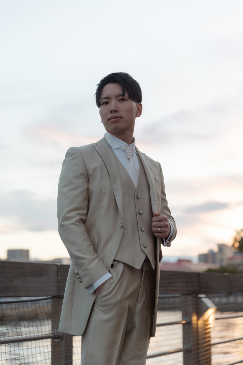 新郎様ソロカット