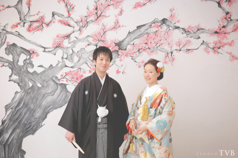 *新作の色打掛*