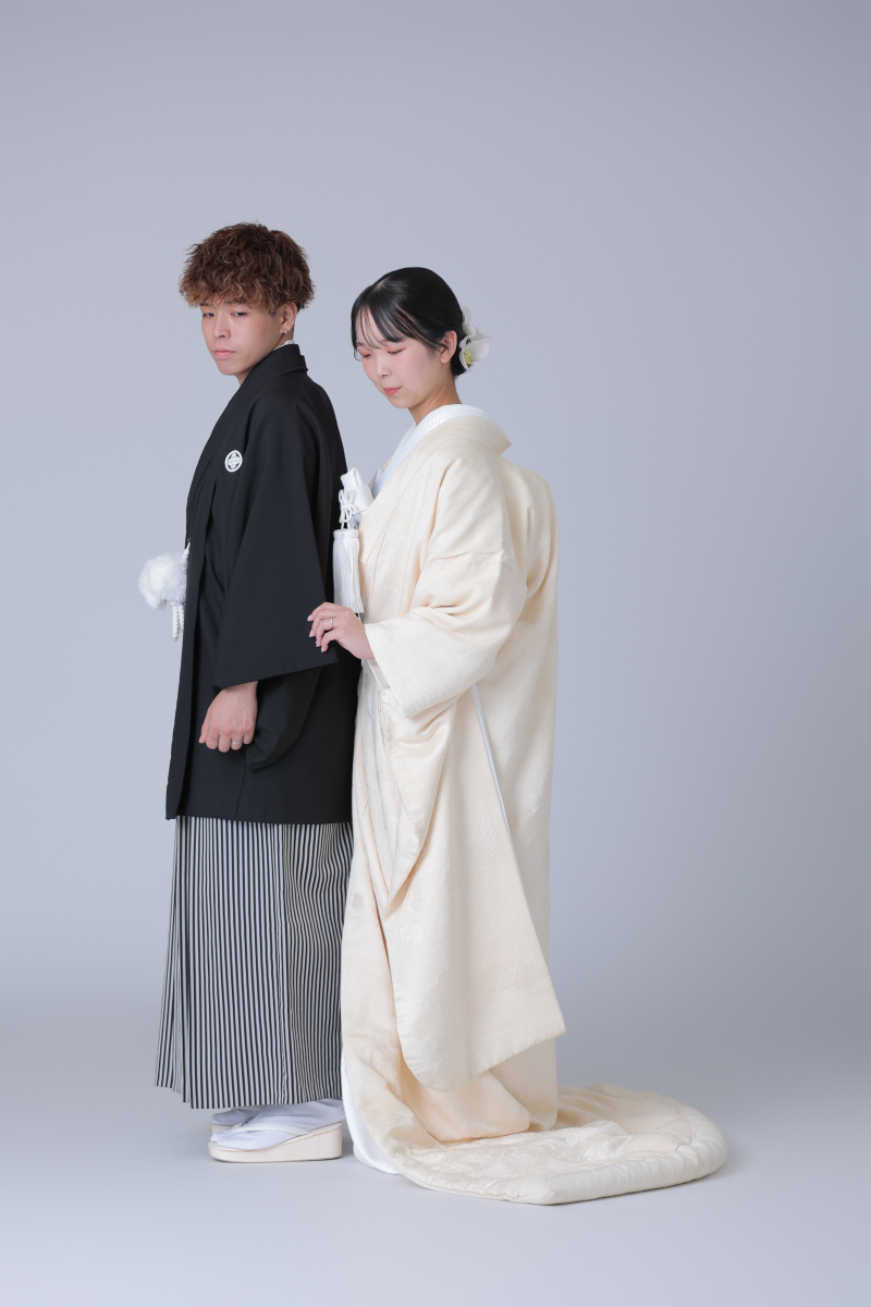 ガラッと変わる和洋撮影