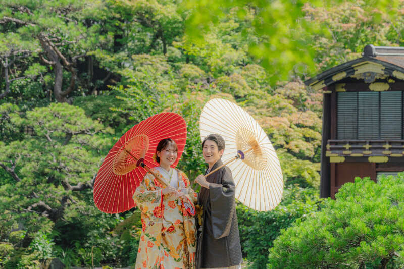 快晴の相楽園