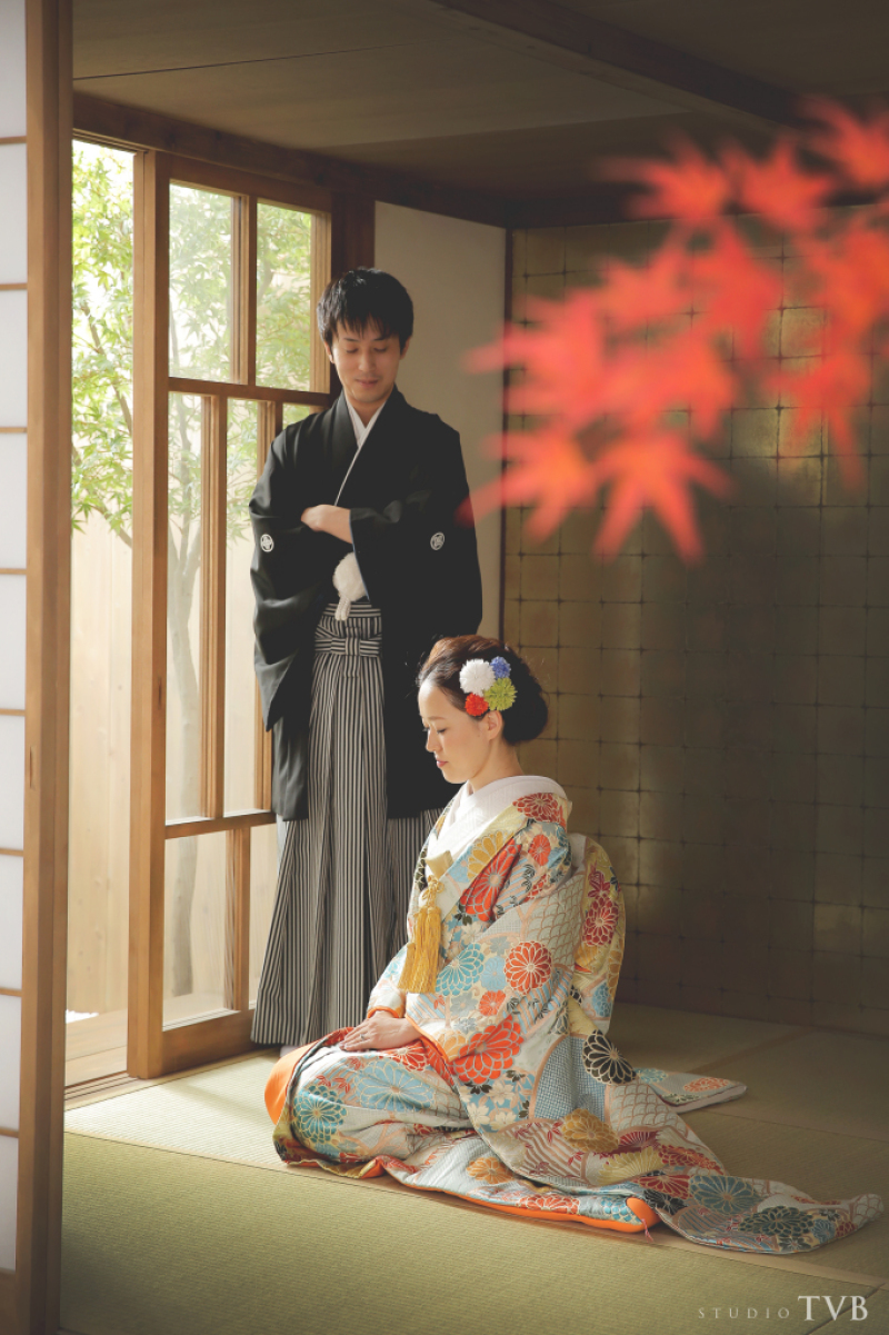 *新作の色打掛*