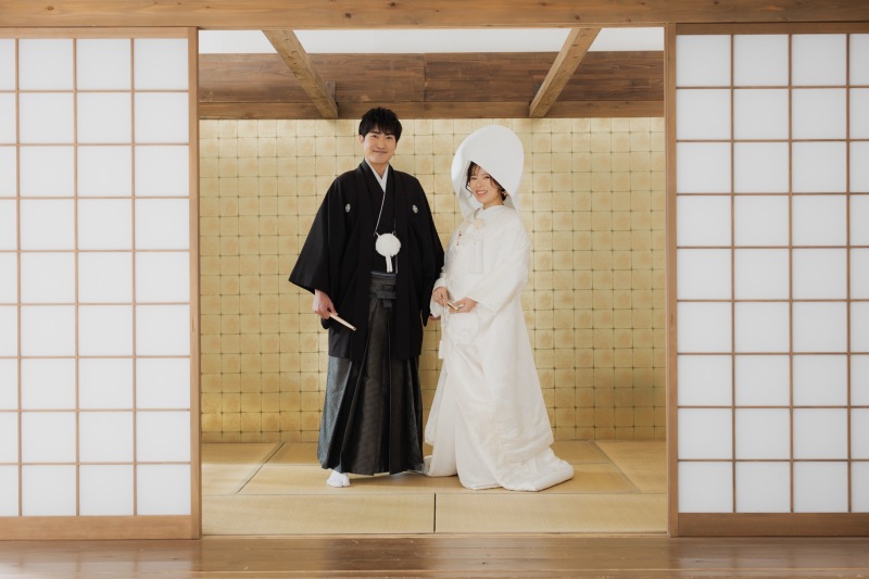 白無垢で華やかに♪