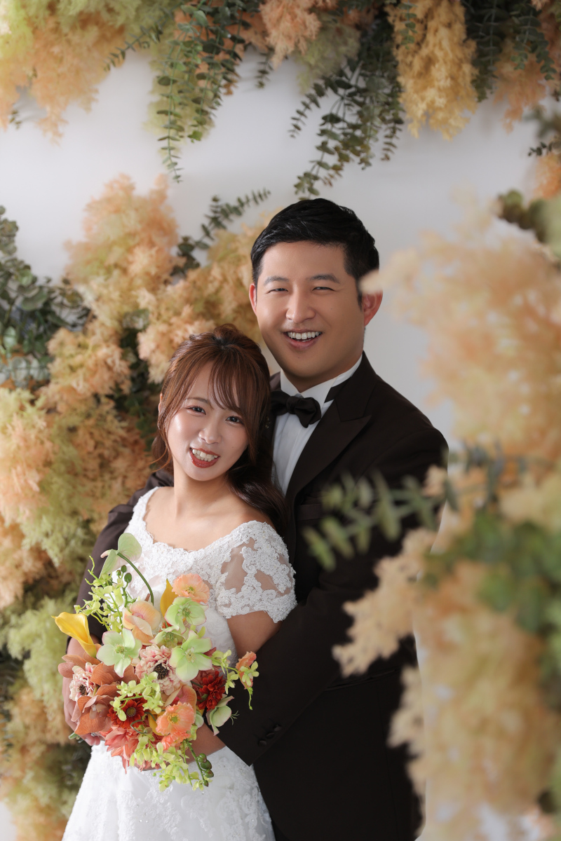 柔らかな光に包まれた、幸せいっぱいの前撮り撮影