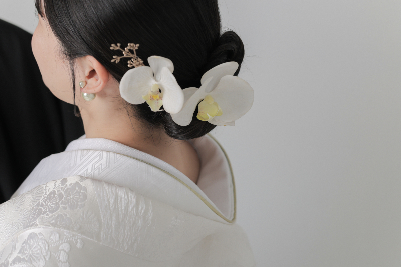 白無垢ヘアメイク♪