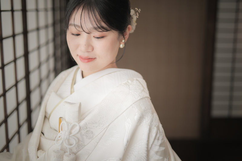 白無垢ヘアメイク♪