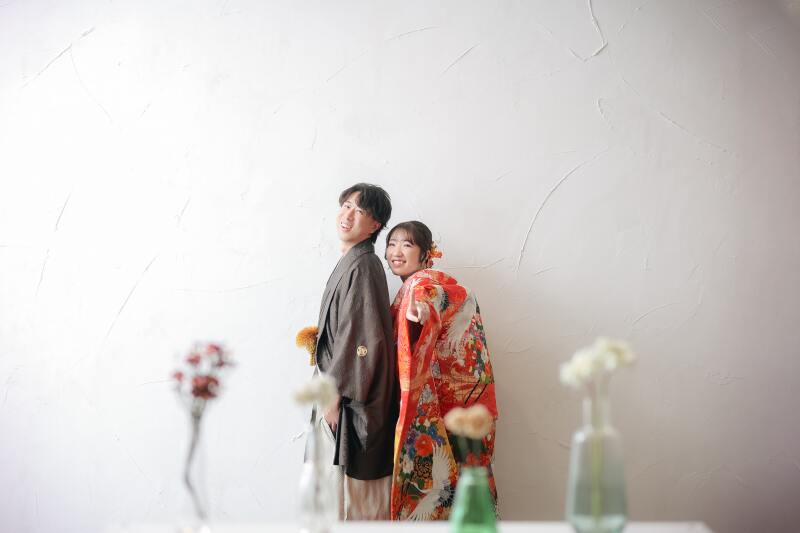 和装で自由な雰囲気も
