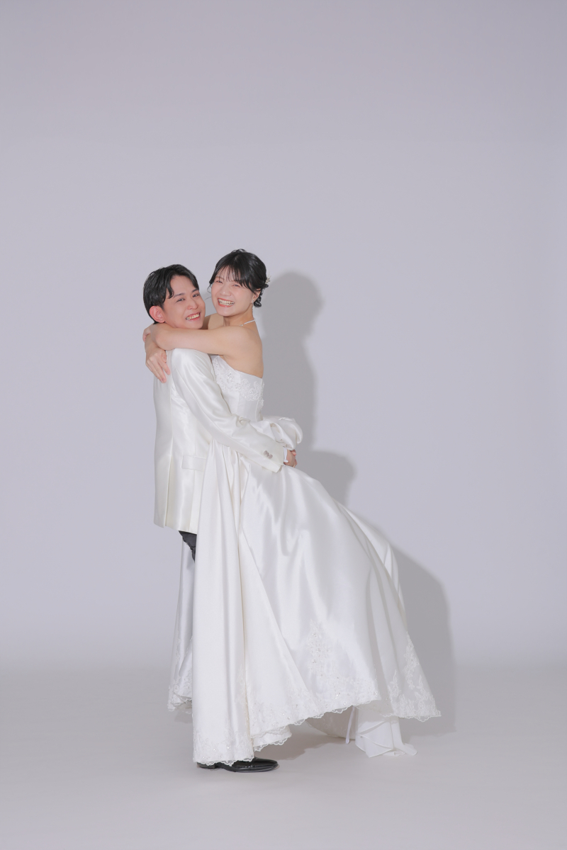 自由なウエディングフォト