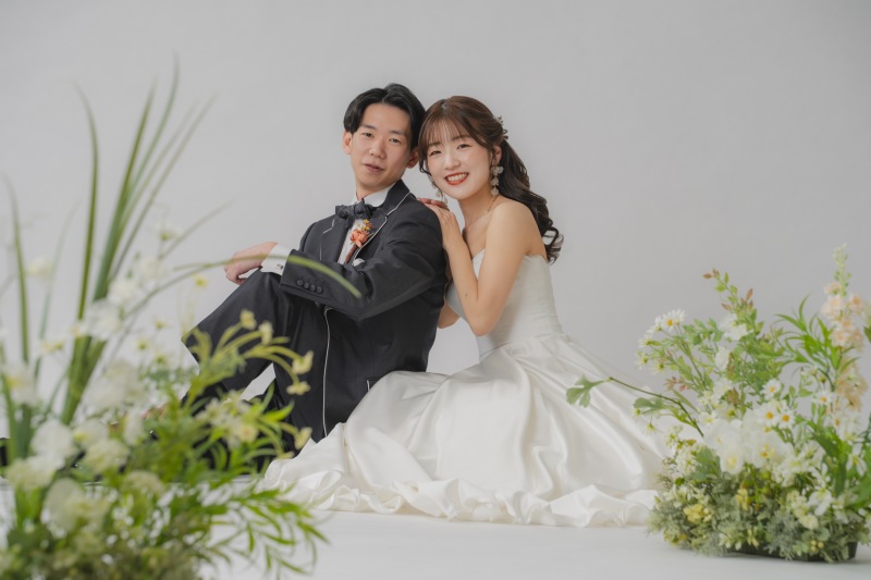 スタジオで2着撮影！！！！