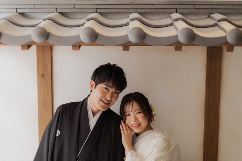 白無垢で華やかに♪