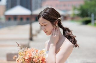 ヘアメイクのご紹介です⚪︎