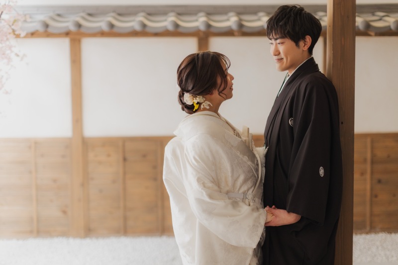 白無垢で華やかに♪