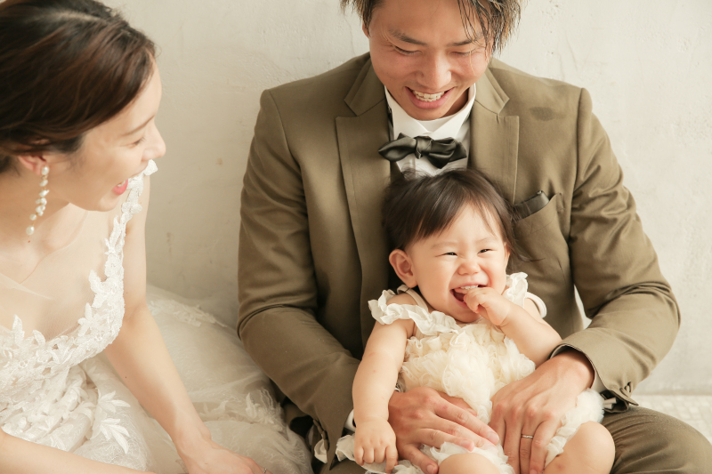 お子様との撮影も！