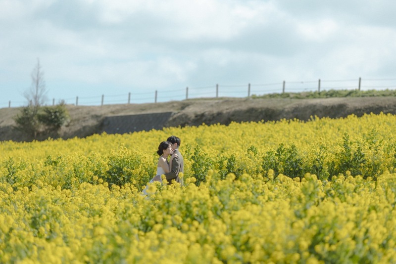 花さじき洋装ロケーション撮影