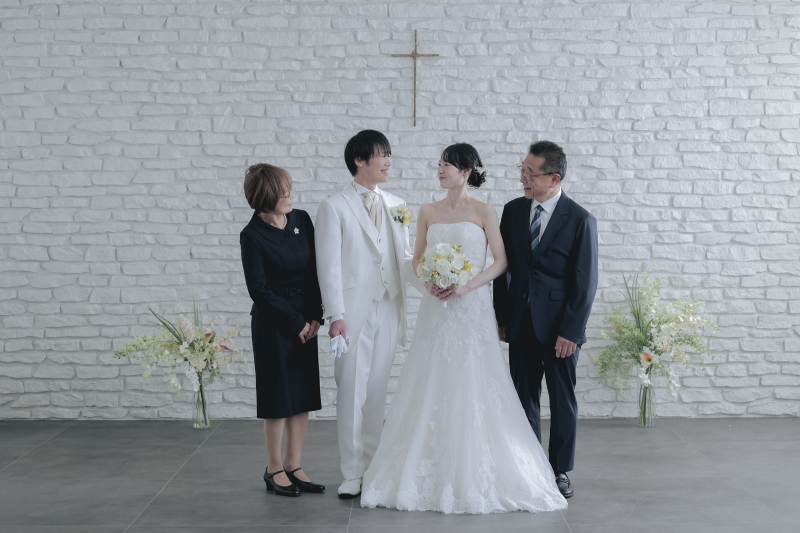 大事な記念を家族と一緒に・・・