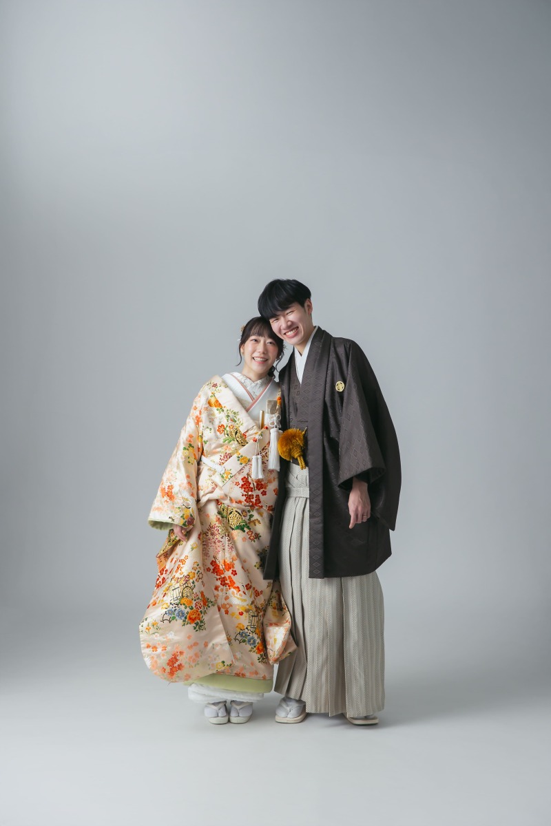 無地の背景で自由に撮影