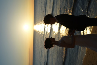 秋ももうすぐ!!秋も海でサンセット^^