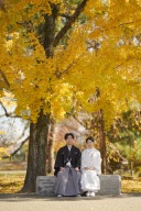 もうすぐ秋！紅葉に包まれた和装前撮り＾＾